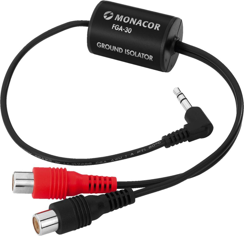 Hummbugger 3.5 Jack karl í RCA kona (Ground isolator)